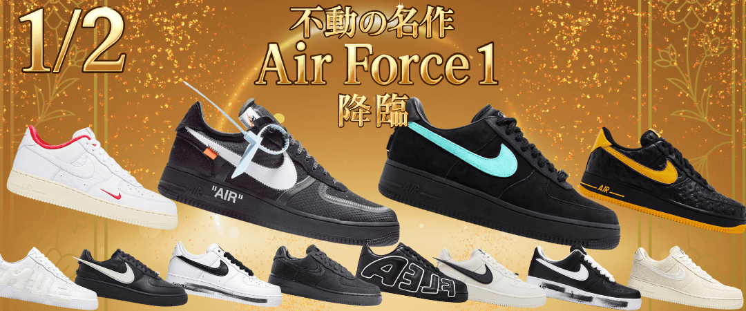 1/2 不動の名作Air Force1